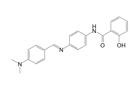 N-[4-(((E)-[4-(Dimethylamino)phenyl]methylidene)amino)phenyl]-2-hydroxybenzamide