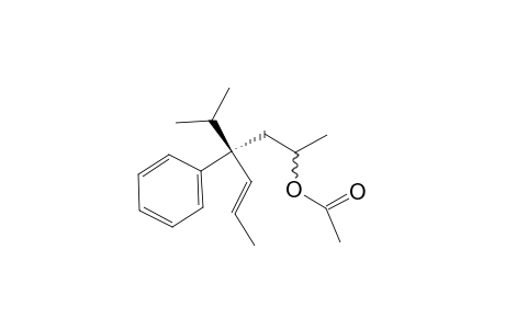 (E,1RS,3S)-Acetic acid 3-Isopropyl-1-methyl-3-phenyl-4-hexenyl ester
