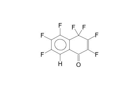 1-KETO-8-H-HEPTAFLUORO-1,4-DIHYDRONAPHTHALENE