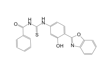 thiourea, N-[4-(2-benzoxazolyl)-3-hydroxyphenyl]-N'-benzoyl-