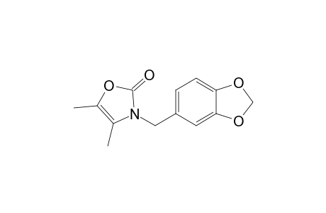 3-[3',4'-(methylenedioxy)benzyl]-4,5-dimethyl-2(3H)-oxazolone