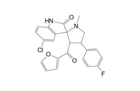 (3'R,4'S)-5-chloro-4'-(4-fluorophenyl)-3'-(furan-2-carbonyl)-1'-methylspiro[indoline-3,2'-pyrrolidin]-2-one