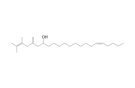 (Z)-2,3-Dimethyl-5-methylene-docosa-2,17-dien-7-ol