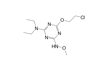6-(2-Chloroethoxy)-2-(N,N-diethylamino)-4-(methoxyamino)-1,3,5-triazine