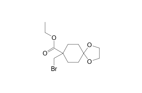 ETHYL-1-BROMOMETHYL-4,4-ETHYLENEDIOXYCYCLOHEXANECARBOXYLATE