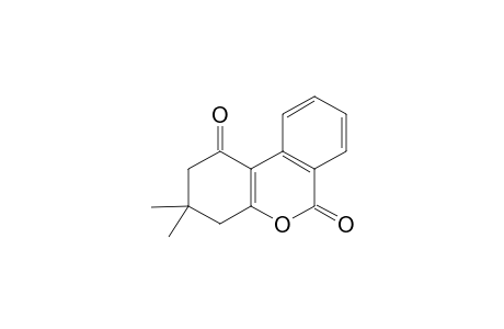 1H-Dibenzo[b,d]pyran-1,6(2H)-dione, 3,4-dihydro-3,3-dimethyl-
