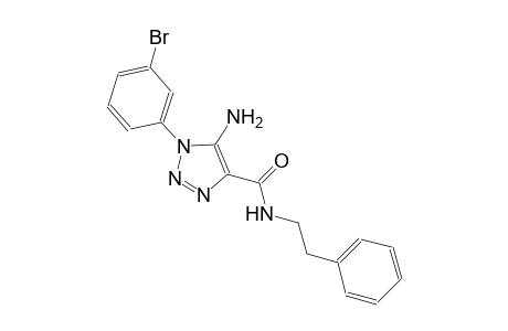 1H-1,2,3-triazole-4-carboxamide, 5-amino-1-(3-bromophenyl)-N-(2-phenylethyl)-