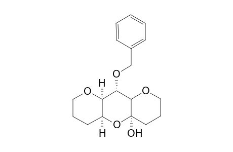 (9S,4aR,8aR,10aS)-9-(Benzyloxy)octahydro-1,8,10-trioxaanthracen-4a-ol