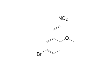 5-Bromo-2-methoxy-β-nitrostyrene