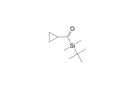 Silane, (cyclopropylcarbonyl)(1,1-dimethylethyl)dimethyl-