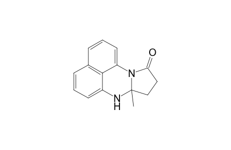 10H-Pyrrolo[1,2-a]perimidin-10-one, 7,7a,8,9-tetrahydro-7a-methyl-