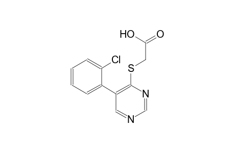 Acetic acid, 2-[[5-(2-chlorophenyl)-4-pyrimidinyl]thio]-