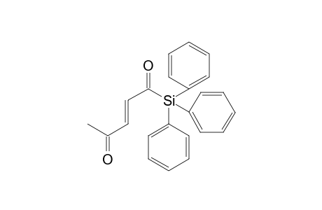 (E)-3-Acetylpropenoyltriphenylsilane