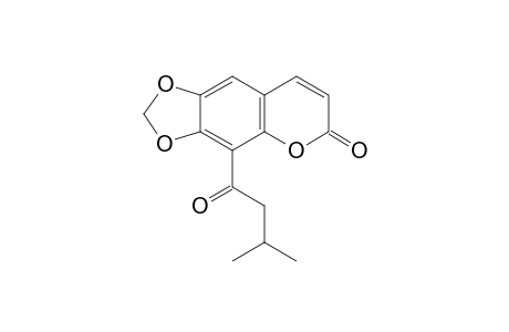 4-(3-Methylbutanoyl)-6H-[1,3]dioxolo[4,5-g]chromen-6-one