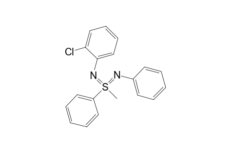 N-(2-Chlorophenyl)-N'-phenyl-S-methyl-S-phenylsulfondiimine