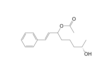 7-Octene-2,6-diol, 8-phenyl-, 6-acetate