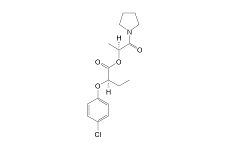 [(R,S)]+[(S,S)]-(1S)-1-METHYL-2-OXO-2-PYRROLIDIN-1-YLETHYL-(2R,S)-2-(4-CHLOROPHENOXY)-BUTANOATE