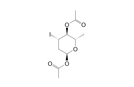 1,4-DI-O-ACETYL-3-IODO-2,3,6-TRIDEOXY-ALPHA-L-ARABINO-HEXOPYRANOSIDE