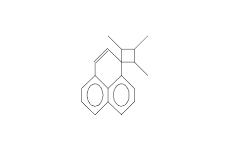 2,3,4-Trimethyl-spiro(cyclobutane-1,1'-<1H>-phenalene