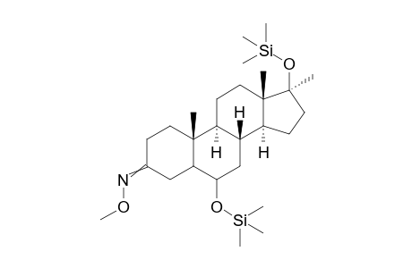 (1S,3aS,3bR,9aR,9bS,11aS)-10,13,17-trimethyl-6,17-bis(trimethylsilyloxy)tetradecahydro-1H-cyclopenta[a]phenanthren-3(2H)-one O-methyl oxime