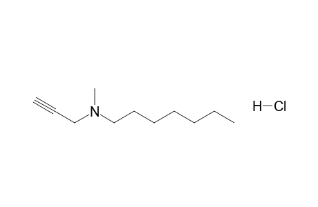 N-Methyl-N-(1-heptyl)propargylamine Hydrochloride