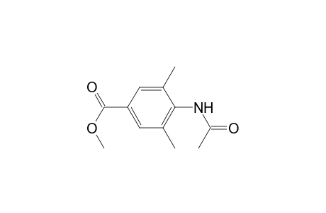 Methyl 2-(N-acetylamino)-1,3-dimethylphenyl-5-carboxylate