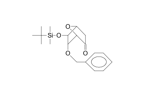 (1S,4S,5S,6R)-6-endo-Benzyloxy-5-exo-tert-butyldimethylsilyloxy-7-oxa-bicyclo(2.2.1)heptan-2-one
