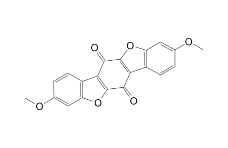 Benzo[1,2-b:4,5-b']bisbenzofuran-6,12-dione, 3,9-dimethoxy-