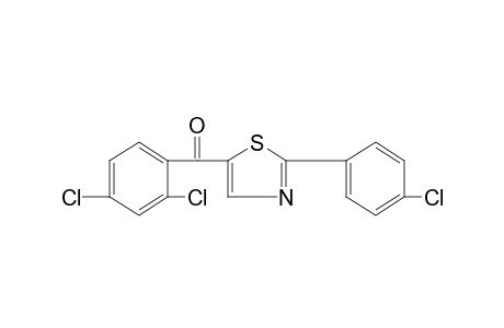 2-(p-CHLOROPHENYL)-5-THIAZOLYL 2,4-DICHLOROPHENYL KETONE