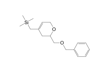 6-Benzyloxymethyl-4-trimethylsilylmethyl-5,6-dihydro-2h-pyrane