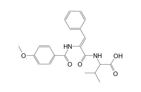 valine, N-[(2Z)-2-[(4-methoxybenzoyl)amino]-1-oxo-3-phenyl-2-propenyl]-
