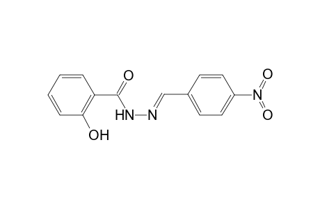 2-Hydroxy-N'-[(E)-(4-nitrophenyl)methylidene]benzohydrazide
