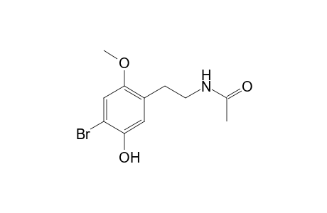 BDMPEA-M (O-demethyl-N-acetyl-) MS2