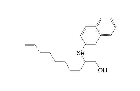 2-(2-Naphthyl)seleno-dec-9-en-1-ol