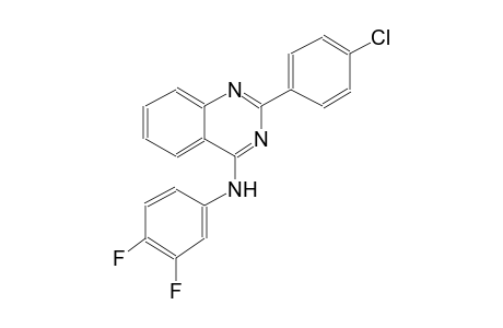 N-[2-(4-chlorophenyl)-4-quinazolinyl]-N-(3,4-difluorophenyl)amine
