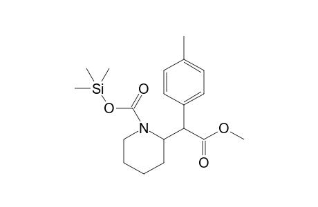 4-Methyl-methylphenidate CO2 TMS