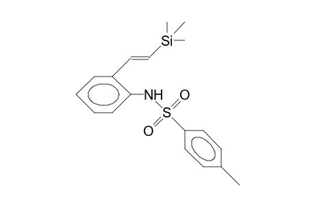 N-4-Toluenesulfonyl-2-([E]-2-trimethylsilyl-ethenyl)-aniline
