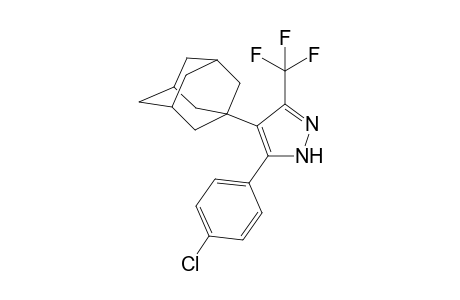 4-(1-Adamantyl)-5-(4-chlorophenyl)-3-trifluoromethyl-1H-pyrazole