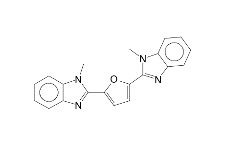 1-Methyl-2-[5-(1-methyl-1H-benzimidazol-2-yl)-2-furyl]-1H-benzimidazole