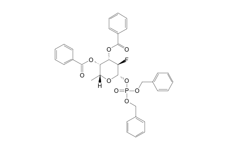 2-DEOXY-2-FLUORO-3,4-DI-O-BENZOYL-ALPHA-1-(DIBENZYLPHOSPHORYL)-L-FUCOPYRANOSE
