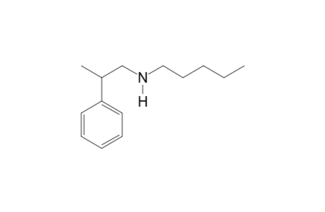 N-Pentyl-beta-methylphenethylamine