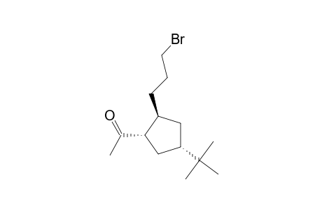(1.alpha.,2.beta.,4.alpha.)-1-[2-(3-Bromopropyl)-4-(1,1-dimethylethyl)cyclopentyl]ethanone