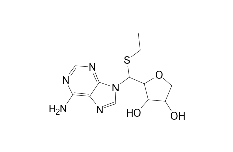 D-Xylitol, 1-C-(6-amino-9H-purin-9-yl)-2,5-anhydro-1-S-ethyl-1-thio-