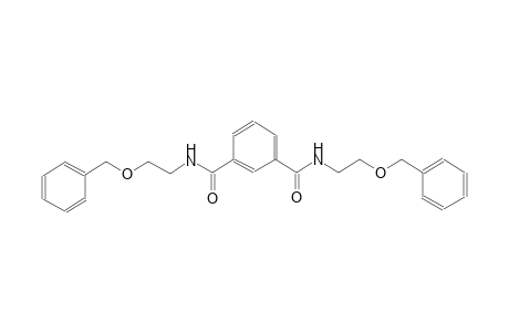 1,3-benzenedicarboxamide, N~1~,N~3~-bis[2-(phenylmethoxy)ethyl]-