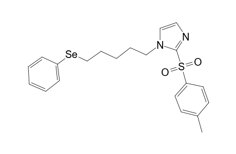 1-(5-phenylselanylpentyl)-2-(p-tolylsulfonyl)imidazole