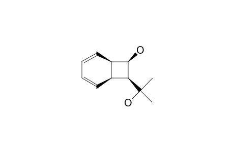 7-Hydroxy-8-(dimethylhydroxymethyl)bicyclo[4.2.0]octa-2,4-diene