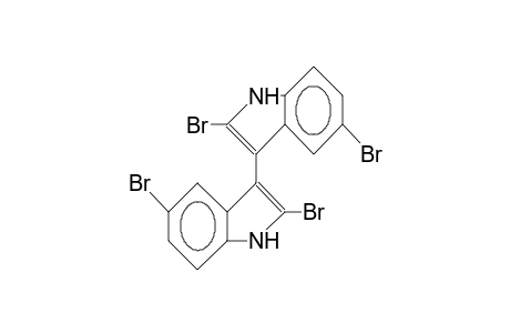 2,2',5,5'-Tetrabromo-3,3'-bis(1H-indole)