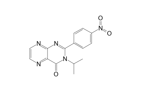 3-(Isopropyl)-2-(4-nitrophenyl)-4(3H)-pteridinone