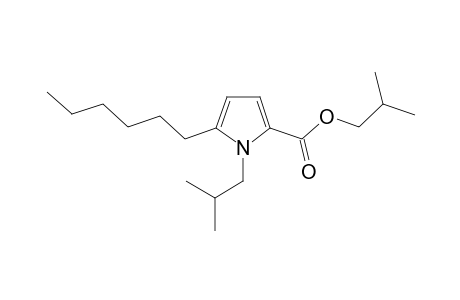 isobutyl 5-hexyl-1-isobutyl-1H-pyrrole-2-carboxylate