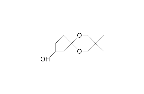 3-Hydroxy-8,8-dimethyl-6,10-dioxa-spiro[4.5]decane